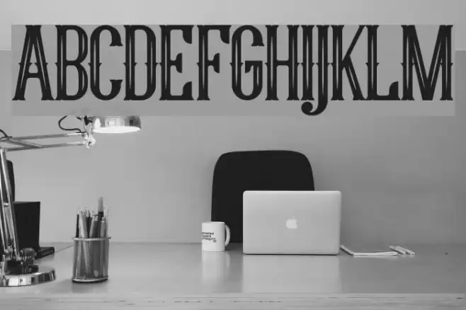 YoungHeart Font examples