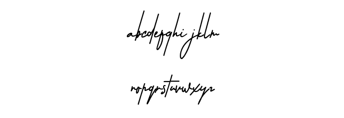 YoungMaster Font LOWERCASE