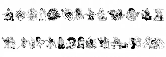 YoungMusicians Font LOWERCASE