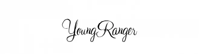 YoungRanger  Frei Schriftart Herunterladen