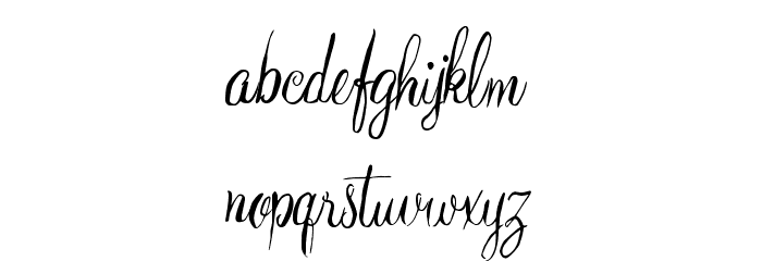 YoungRanger Font LOWERCASE