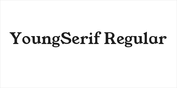 YoungSerif Regular Logo