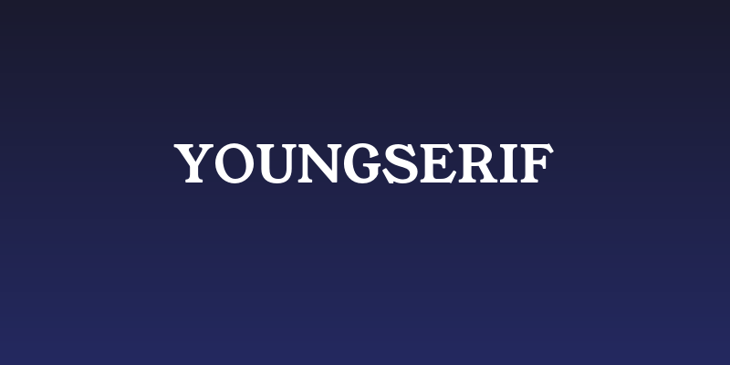 YoungSerif Social Header