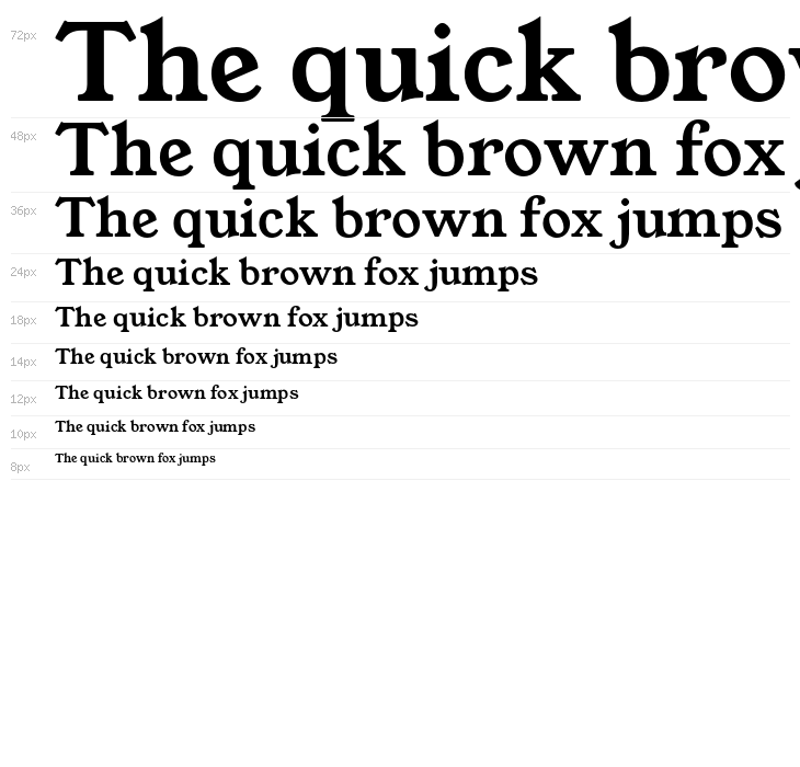 YoungSerif Waterfall