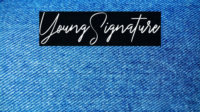 YoungSignature Example 1