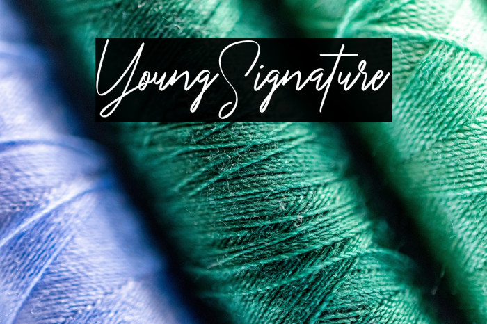 YoungSignature Example 2