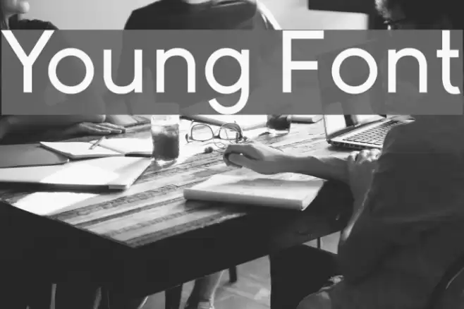 Young Font examples
