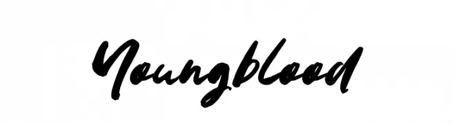 Youngblood  Frei Schriftart Herunterladen