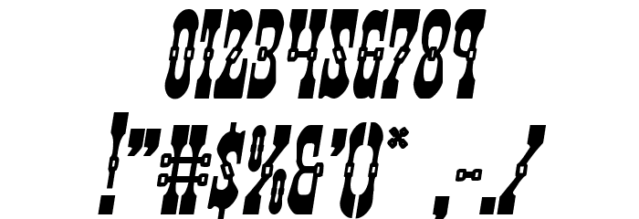 Younger Brothers Bold Italic Font OTHER CHARS
