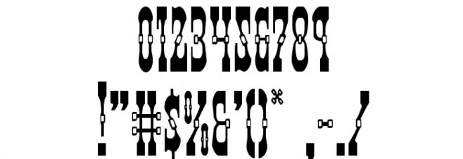 Younger Brothers Condensed Font OTHER CHARS