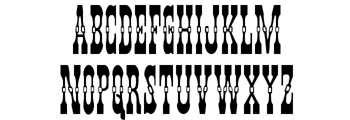 Younger Brothers Condensed Font LOWERCASE