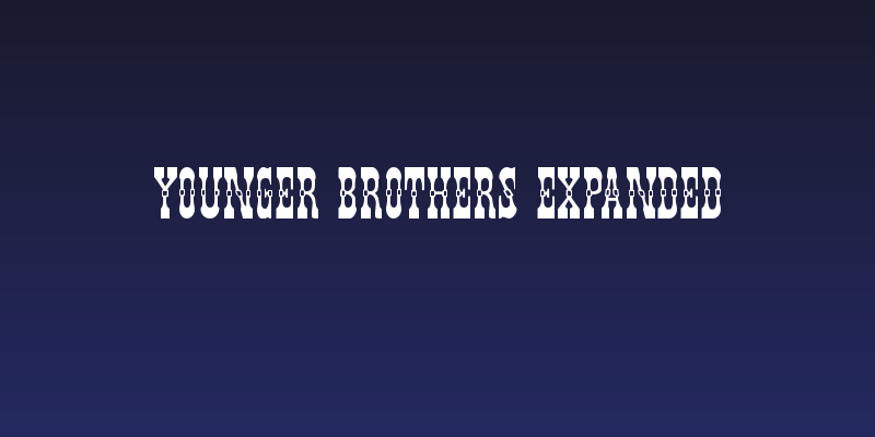 Younger Brothers Expanded Social Header