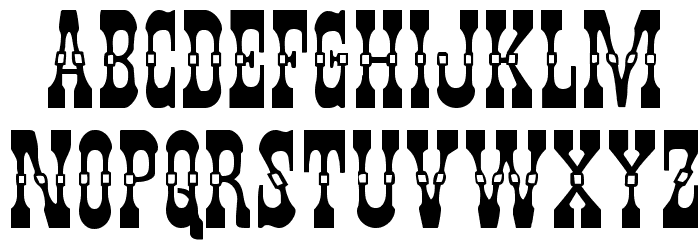 Younger Brothers Expanded Font LOWERCASE