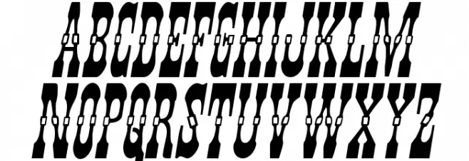 Younger Brothers Italic Fuentes MAYÚSCULAS