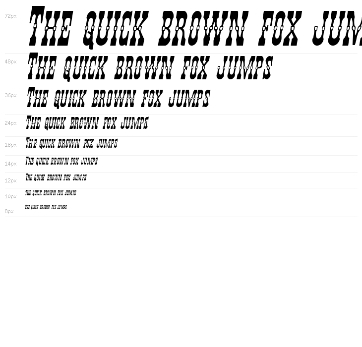 Younger Brothers Italic Waterfall