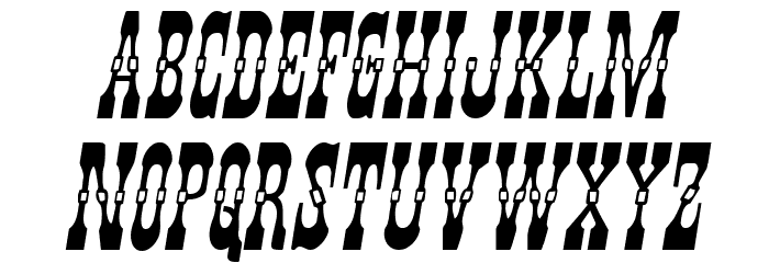 Younger Brothers Italic Font LOWERCASE