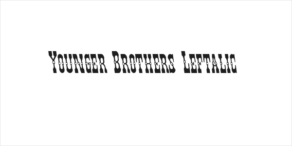Younger Brothers Leftalic Logo