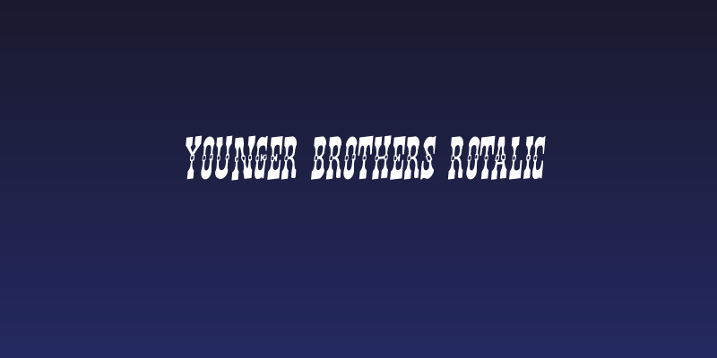 Younger Brothers Rotalic Social Header