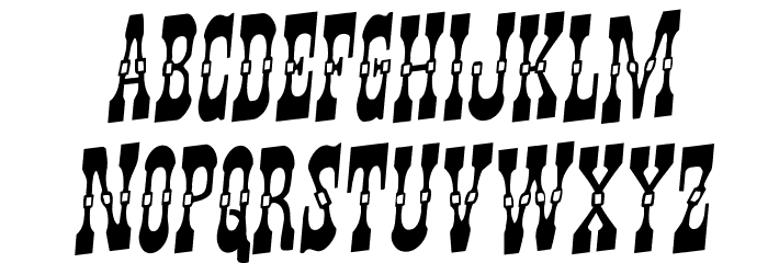 Younger Brothers Rotalic Font LOWERCASE