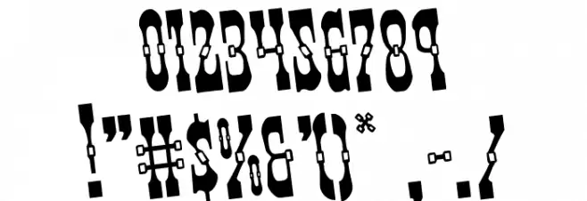 Younger Brothers Rotated Font OTHER CHARS