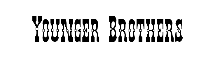 Younger Brothers Font