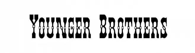 Younger Brothers  Frei Schriftart Herunterladen