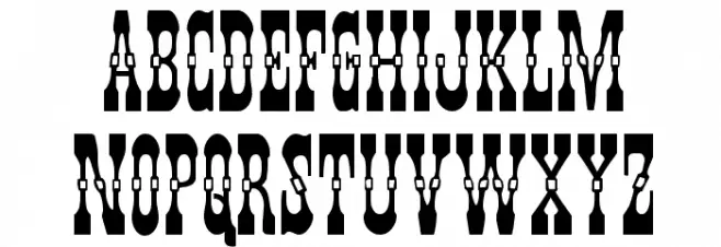 Younger Brothers خط أحرف صغيرة