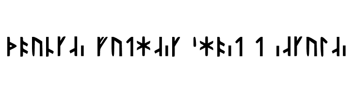 Younger Futhark Short T Regular  नि: शुल्क फ़ॉन्ट्स डाउनलोड