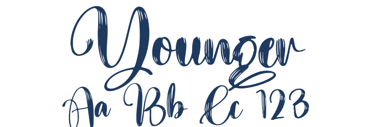 Younger Font Preview