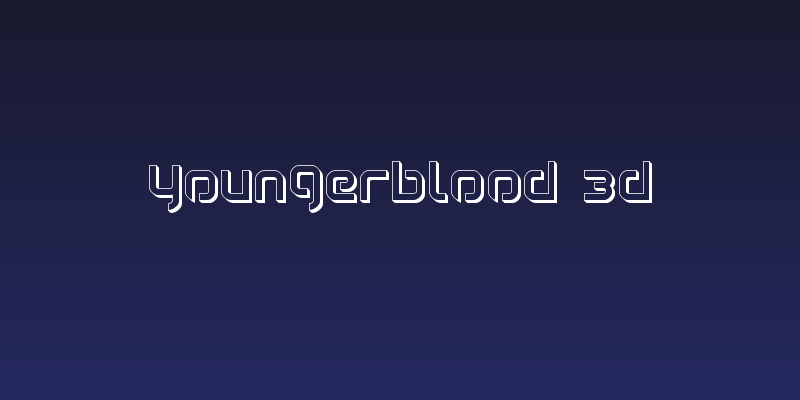 Youngerblood 3D Social Header
