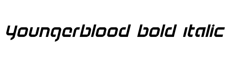 Youngerblood Bold Italic  नि: शुल्क फ़ॉन्ट्स डाउनलोड