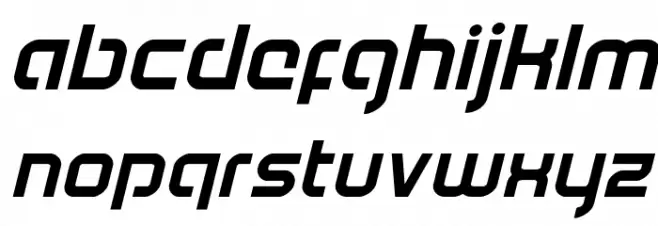 Youngerblood Bold Italic फ़ॉन्ट लोअरकेस