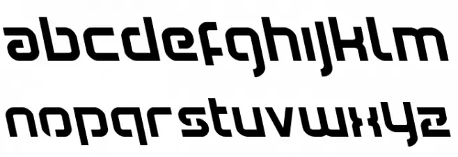Youngerblood Bold Leftalic Schriftart Groß