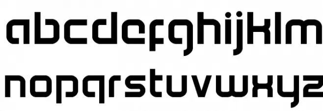 Youngerblood Bold Caratteri MINUSCOLO