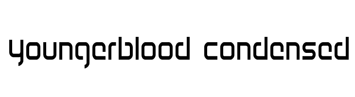 Youngerblood Condensed  font caratteri gratis
