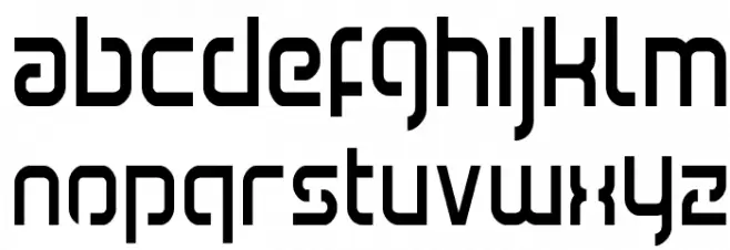 Youngerblood Condensed 字体 大写