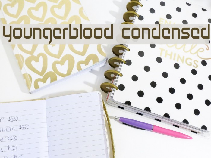 Youngerblood Condensed Example 1