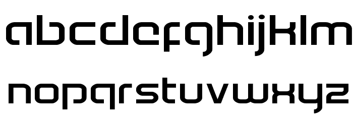 Expanded font