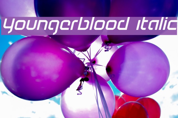 Youngerblood Italic Example 2