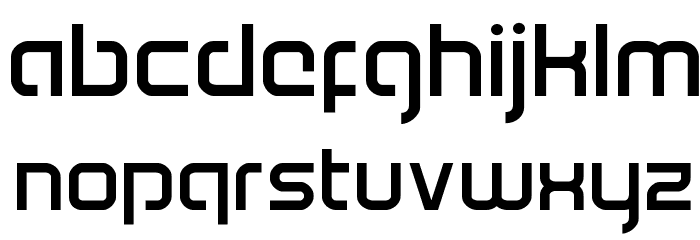 Youngerblood Regular Font LOWERCASE