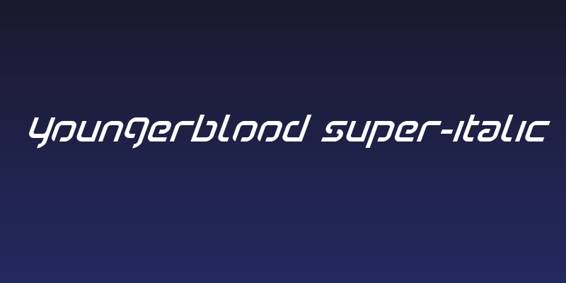 Youngerblood Super-Italic Social Header