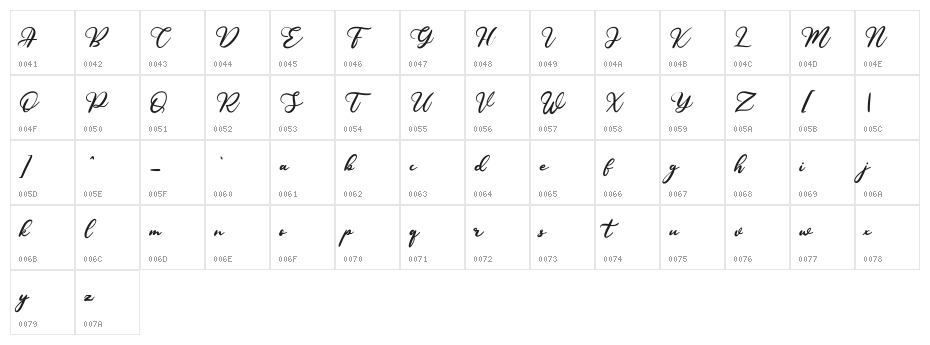 Younglines Free Regular Character Map