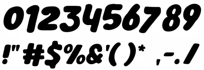 Youngster Font OTHER CHARS