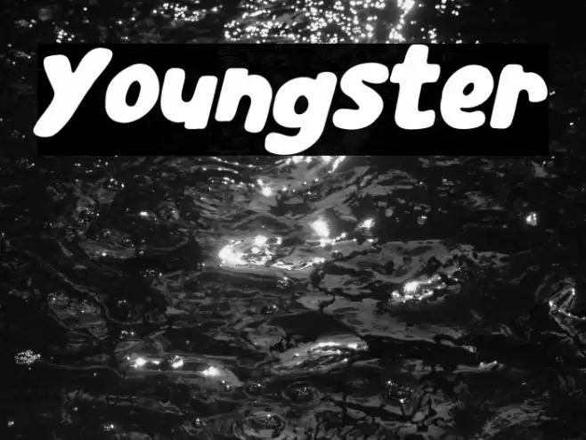 Youngster Font examples