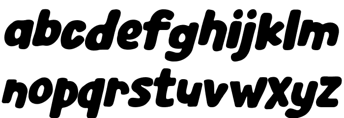 Youngster Font LOWERCASE