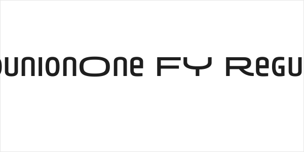 YounionOne FY Regular Logo