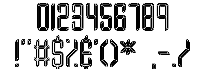 Your Complex I BRK フォント その他の文字