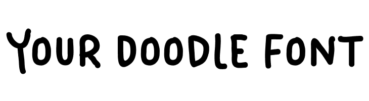 Your Doodle Font  フリーフォントのダウンロード
