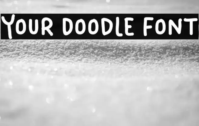 Your Doodle Font Polices examples