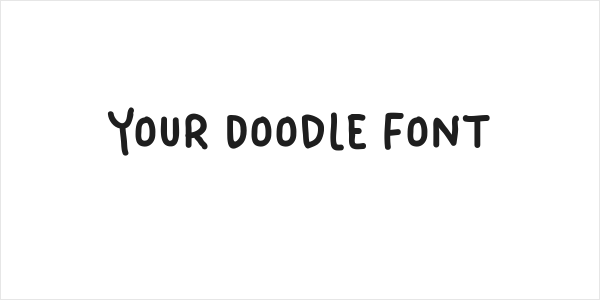 Your Doodle Font Logo